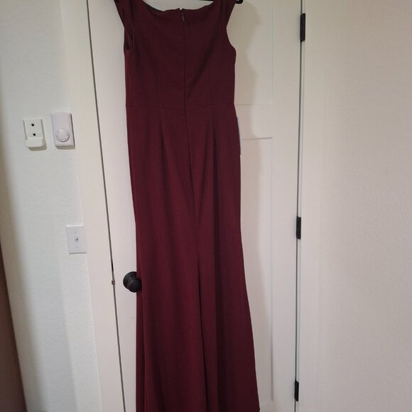 NWT Azazie Nicolina Cabernet - Picture 4 of 6